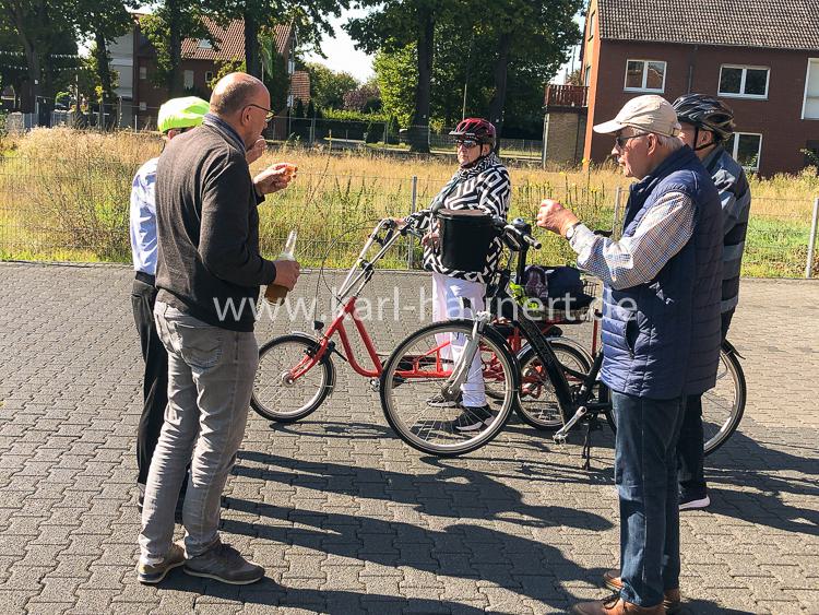 Radtour mit Cafe und Kuchen bei Großkopff in Herzebrock