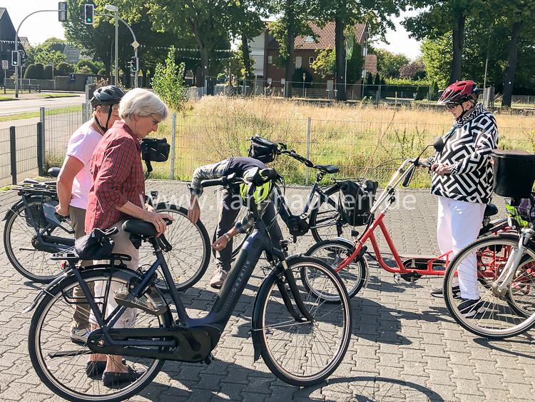 Radtour mit Cafe und Kuchen bei Großkopff in Herzebrock