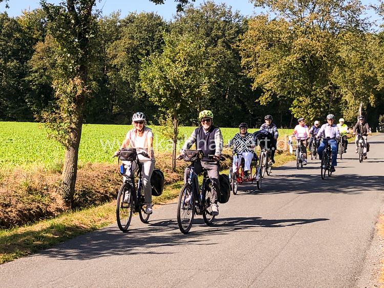 Radtour mit Cafe und Kuchen bei Großkopff in Herzebrock