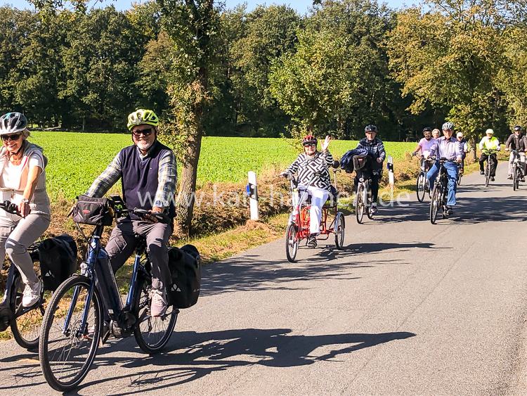 Radtour mit Cafe und Kuchen bei Großkopff in Herzebrock