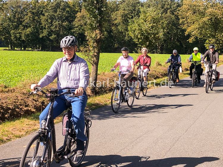 Radtour mit Cafe und Kuchen bei Großkopff in Herzebrock