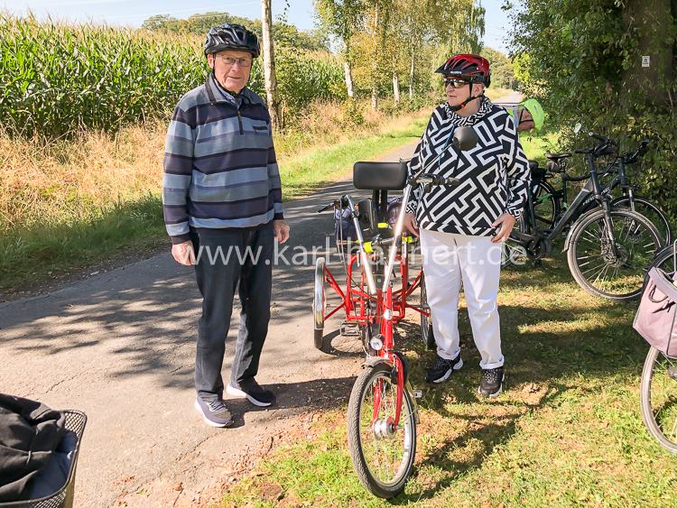 Radtour mit Cafe und Kuchen bei Großkopff in Herzebrock